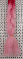 Канекалон двухцветный 60см 100гр #B40 малиново-розовый#