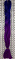 Канекалон двухцветный 60см 100гр #B40 сине-фиолетовый#