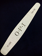 Пилка OPI в индивидуальной упаковке тонкая 150/180 трапеция 