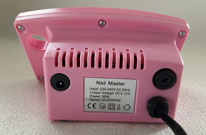 Аппарат для маникюра DM-211 35Вт/35000 (плоский) #розовый#
