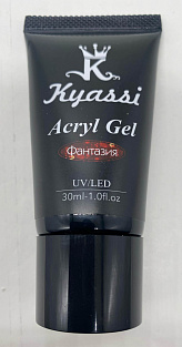 Kyassi Акрил-гель для наращивания ногей 30 гр. #№327 Фантазия