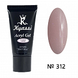Kyassi Акрил-гель для наращивания ногей 30 гр. #№312 Розовое сияние#