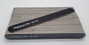 Пилка тонкая HL черная на деревянной основе 80/150  50шт. прямая