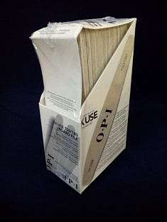 Пилка OPI в индивидуальной упаковке тонкая 150/180 трапеция 