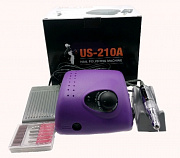 Аппарат для маникюра US-210A 35Вт/35000 об/мин. #фиолетовый#