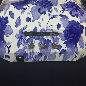 Лампа "Кристалл" 36Вт/CCFL+Led #фиолетовые цветы#
