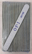 Пилка тонкая OPI на деревянной основе #80/150  50шт. прямая#