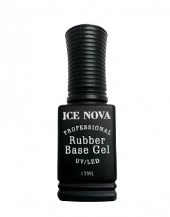 Ice Nova База каучуковая с акрилом для выравнивания ногтевой пластины #13 мл.# (до 31.12.2021)