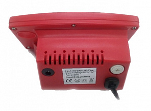 Аппарат для маникюра DM-997 35Вт/30000 об/мин (плоский) #красный#