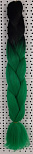 Канекалон двухцветный 60см 100гр #B15 черно-зеленый#