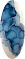 Акварельные капли Kyassi 15 мл.  #№02 серо-синий#