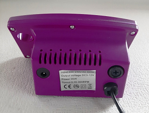 Аппарат для маникюра DM-211 35Вт/35000 (плоский) #фиолетовый#
