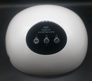 Лампа "Powerful" 48Вт/UV/Led с вентилятором #№5 белая#