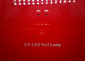 Лампа XNR "Кристалл" 36Вт UV/Led #без циферблата красная#