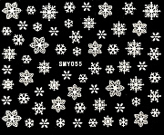 Наклейки Снежинки #SMY-055#