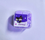 Мыло листовое твердое детское в футляре SANRIO Kuromi,  DDY-3003