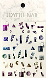 Наклейки JOYFUL NAIL #JO-1616.6#