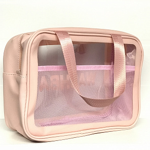 Сумка силиконовая “ washbag ” розовый