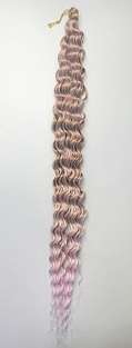 Канекалон  “Кудри Ариэль” ，# 30/Pink #80CM 120гр