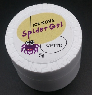 Ice Nova гель паутинка 5 гр #белый#