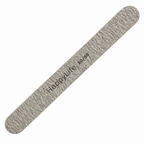 Пилка Happy Life #коричневая 80/80 прямая #