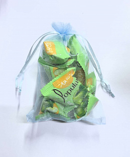 Конфеты мармеладные POPULAR Яблоко, 100гр (6 шт)
