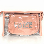 Косметичка 3 в 1 " VOICE " оранжевая