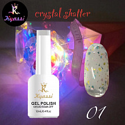 KYASSI гель лак "crystal shatter" №01