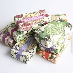 Мыло "Натуральное цветочное", LAVENDER 200гр
