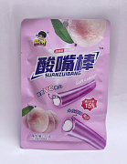 Конфеты мармеладные трубочки с начинкой кислые Suanzuibang MENG XIAO SHUAI, 22гр