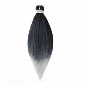Канекалон KYASSI BRAID # 1B/SILVER # 65см 100гр