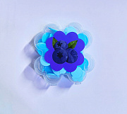 Мыло листовое твердое детское в футляре CRAFT CUTOUT черника,  MIYA-001