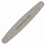 Пилка Happy Life #коричневая 240/240 трапеция овал #