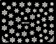 Наклейки Снежинки #SMY-054#
