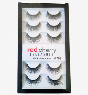 Ресницы Red Cherry 5 пар #№786#
