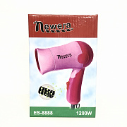Профессиональный фен для волос NEWERA # ES-8888# 1200W сиреневый Провод 1,5 метра