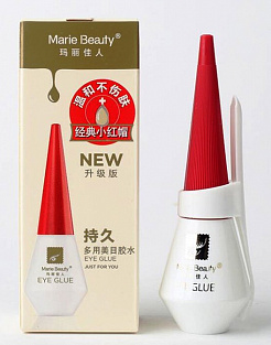 Клей для накладных ресниц Marie Beauty #прозрачный#
