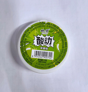 Конфеты драже кислые Яблоко DI ZHOU, 13гр