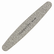 Пилка Happy Life #коричневая 80/80 трапеция овал #