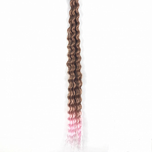 Канекалон “Кудри Ариэль” ,# T30/pink #80CM 120гр