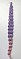 Канекалон “Кудри Ариэль” ,# Purple/pink #80CM 120гр