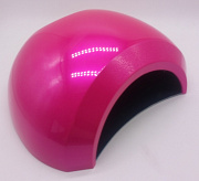 Лампа "Powerful" 48Вт/UV/Led с вентилятором #№4 розовая#