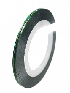 Фольга тонкая #1мм Laser green#