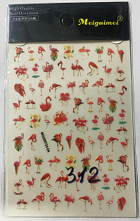 Наклейки #№312  MG200724-04#
