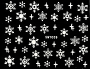Наклейки Снежинки #SMY-059#
