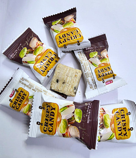 Конфеты Халва Фисташки Joyfulness HUIFUYUAN, 100гр (7 шт) 