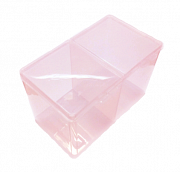 Коробка для безворсовых салфеток #*02 розовый#