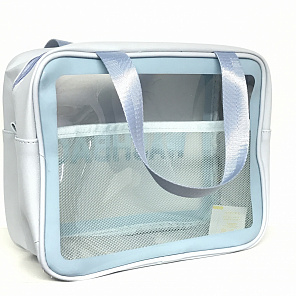 Сумка силиконовая “ washbag ” голубой