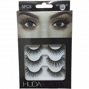 Ресницы HudaBeauty 5 пар #№09#