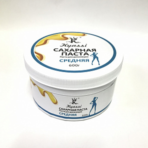 Сахарная паста для шугаринга KYASSI 600 г #СРЕДНЯЯ#